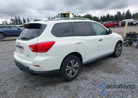 2017 Nissan Pathfinder Sl z USA, uszkodzony, nr VIN 5N1DR2MM9HC633876